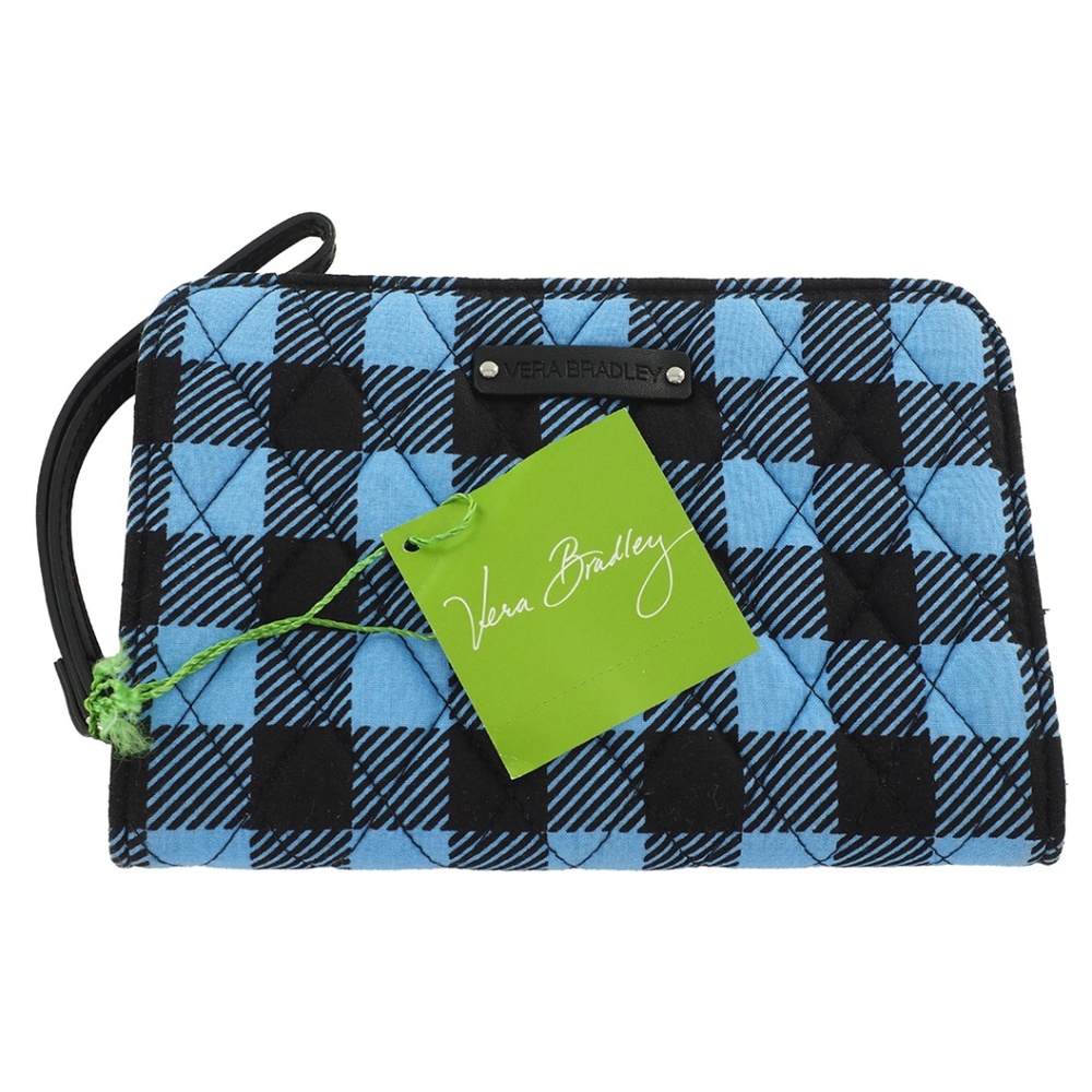Vera Bradley Alpine Check Zip-Around Wristlet